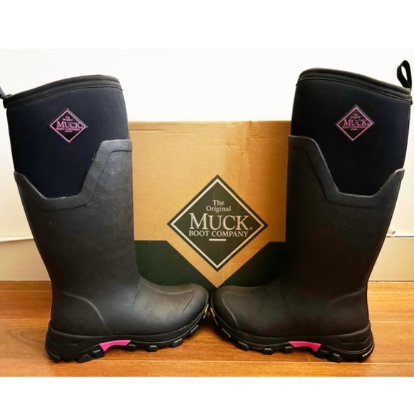 Brand New in box- ARCTIC ICE VIBRAM ARCTIC GRIP  TALL BOOTS- 100% Waterproof - Picture 1 of 7